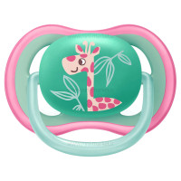 پستانک تکی الترا ایر +18 ماه اونت Avent طرح زرافه (فاقد جعبه)