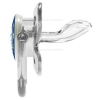 پستانک طرح جغد رنگ آبی 6-0 ماه دکتر براونز Drbrown (فاقد جعبه)