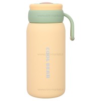 فلاسک آب 380 ميل رنگ زرد لیودو Liuduo