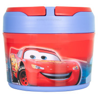 ظرف غذا داخل استيل طرح ماشين رنگ قرمز برند خارجي