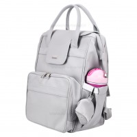 ساک لوازم کوله اي مدل براوو خاوياري رنگ طوسی Qz