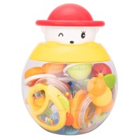 پک جغجغه طرح آدمک رنگ قرمز برند خارجي