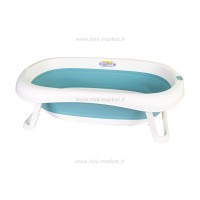 وان حمام تاشو پایه دار رنگ آبی برند خارجی