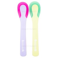قاشق حرارتی 2 عددی سبز – بنفش بیبی سیل Babisil