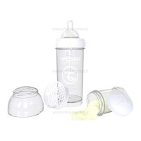 شیشه شیر آنتی کولیک تویست شیک 260 میل سفید Twistshake