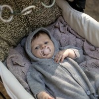 پستانک تکی لاتکس بادامی 6 - 18 ماه یاسی بیبز BIBS