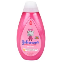 شامپو سر تقویت کننده و درخشان کننده 500 میل رنگ صورتی برند جانسون