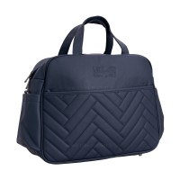 ساک لوازم نوزاد چرم رنگ سرمه ای بیبی فور لایف Baby4life