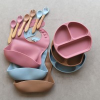 ست ظرف غذا سیلیکونی 4 تکه رنگ آبی کیدز لایف Kids Life