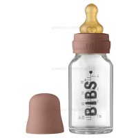 شیشه شیر پیرکس 110 میل رنگ کالباسی فاقد جعبه بیبز Bibs