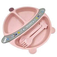 ظرف غذا طرح فضايي رنگ صورتي منگلین Mengqilin