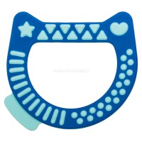 دندان گیر +0 ماه سواوینکس Suavinex طرح گربه آبی