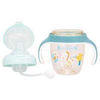 لیوان سوپاپ دار طرح اسب رنگ آبی بیبی سیل Babisil