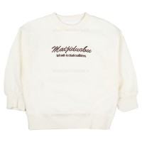 بلوز جودون اسپرت طرح لاتین رنگ شیری