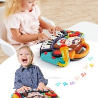 کيبورد موزیکال طرح ميمون هولی تویز Hola toys