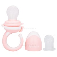 توری میوه خوری با درپوش رنگ صورتی بیبی سیل Babisil