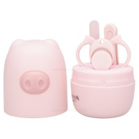 ست مانیکور طرح خوک رنگ صورتی بیبی سیل Babisil