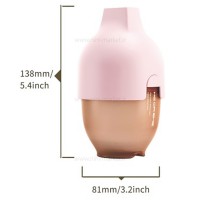 شيشه شير 160 ميل رنگ صورتی هی اور شی Heorshe