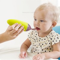 سرلاک خوری سیلیکونی رنگ سبز بون Boon