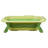 وان حمام آکاردئونی طرح تمساح همراه آسانشور رنگ سبز خارجی