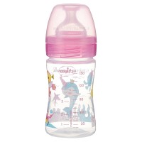 شیشه شیر ول بینگ 150 میل رنگ صورتی چیکو Chicco