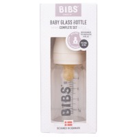 شیشه شیر پیرکس 110 میل رنگ کرم فاقد جعبه بیبز Bibs