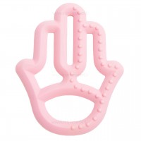 دندان گیر طرح دست رنگ صورتی minik oioi
