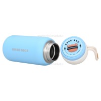 فلاسک آب 380 ميل رنگ آبی لیودو Liuduo