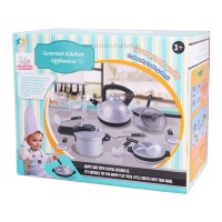 اسباب بازی ظروف آشپز خانه کد 1-353 نقره ای Wei Yuan Toys