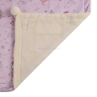 پتو دورپیچ مخمل طرح خرس برند کارترز Carters