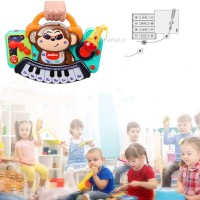 کيبورد موزیکال طرح ميمون هولی تویز Hola toys