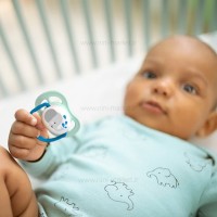 پستانک بادامی تکی الترا ایر 0 - 6 ماه طرح فیل اونت Avent  (بدون جعبه)