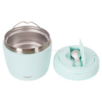 فلاسک غذا دو محفظه ای رنگ سبز پینکا Pinkah