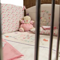 سرویس رختخواب نوزاد 10 تکه طرح خرگوش بی بی فورلایف Baby4life