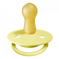 پستانک تکی گرد لاتکس 6 - 18 ماه لیمویی بیبز BIBS (بدون جعبه)