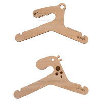 چوب لباسی چوبی طرح حیوانات الپی کیدز lp kids