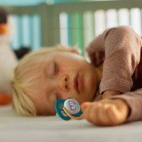 پستانک تکی الترا ایر 18-6 ماه طرح پنگوئن و ماهی آبی اونت Avent (فاقد جعبه)