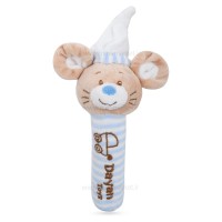 جغجغه طرح موش راه راه رنگ آبی دایان Dayan