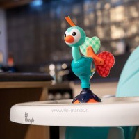 جغجغه صندلی غذا طرح شترمرغ چسبان هولی تویز Hola toys