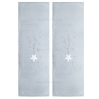 ست روتختی 7 تیکه طرح بوریس رنگ طوسی ایسیز