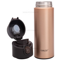 فلاسک آب استيل قفل دار رنگ مسی پینکا Pinkah