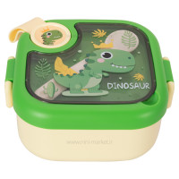 ظرف غذا چند منظوره طرح دايناسور رنگ سبز برند خارجي