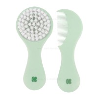 ست شانه و برس کودک رنگ سبز کیکابو Kikkaboo