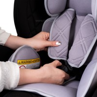 صندلی ماشین لورلی LORELLI مدل ایزوفیکس دار رنگ مشکی ، طوسی