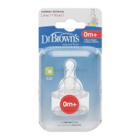 سرشیشه باریک سایز +0 دکتر براونز  Dr.browns مدل 302 - بسته 2 عددی
