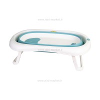 وان حمام تاشو پایه دار رنگ آبی برند خارجی