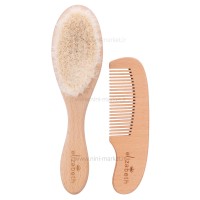 ست شانه و برس چوبی الیزابت Elizabeth