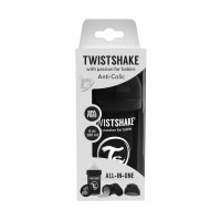 شیشه شیر آنتی کولیک 180 میل مشکی تویست شیک Twistshake