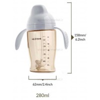 لیوان آبمیوه خوری 280 میل رنگ آبی هی اور شی Heorshe