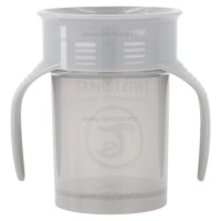 ليوان 360 درجه رنگ طوسی تویست شیک Twistshake